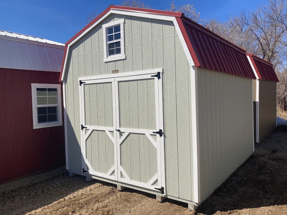 10x12 Hi-Side Barn Shed in West Ray