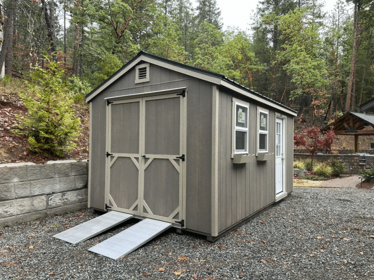 10x16 A-Frame Tall Shed in Grants Pass