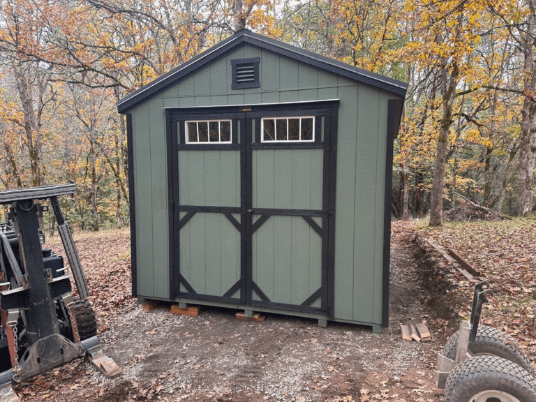 10x16 A-Frame Tall Shed in Grants Pass, OR
