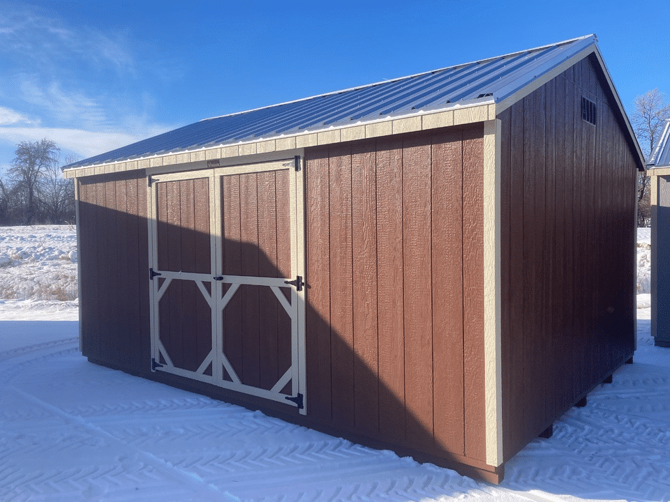 12x16 A-Frame Utility Shed in St. John