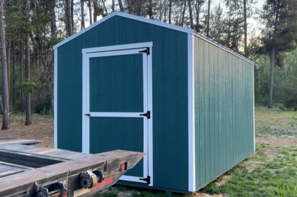 8x12 Economy Shed in Cascade