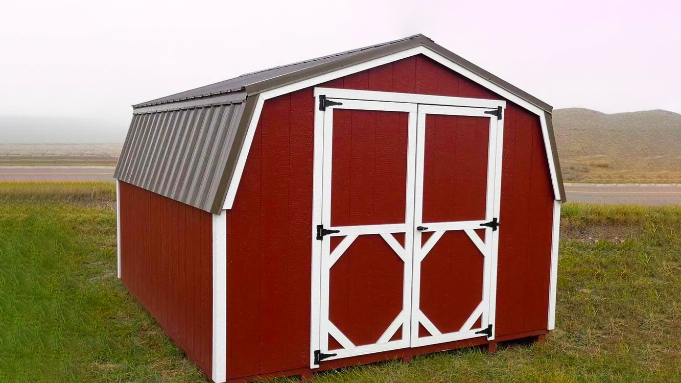 mini barn low wall