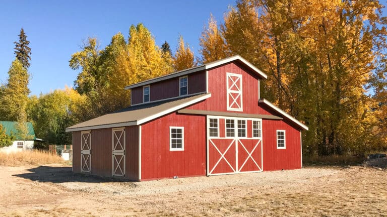 sheds in montana