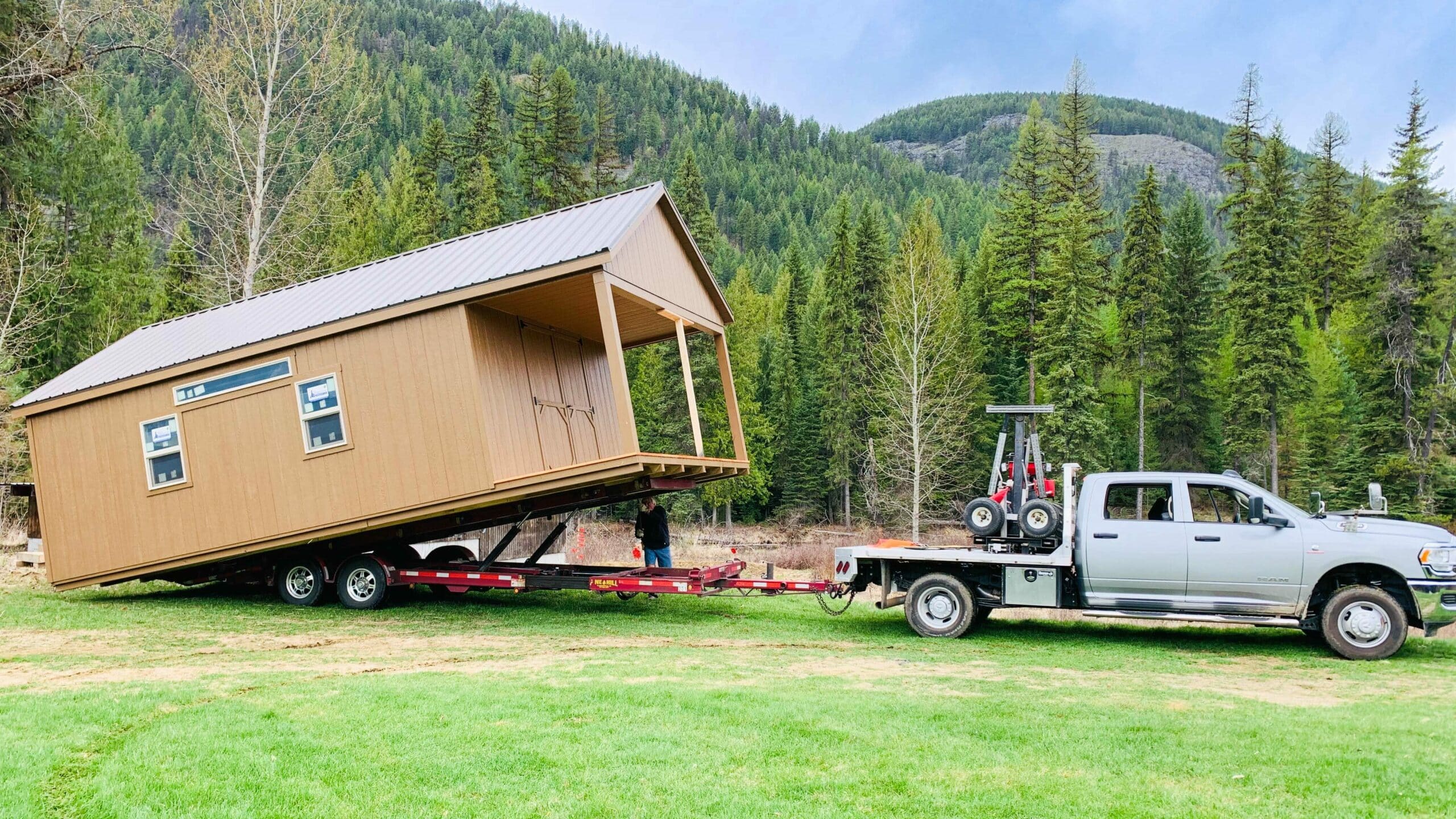 storage shed delivered to caldwell, idaho