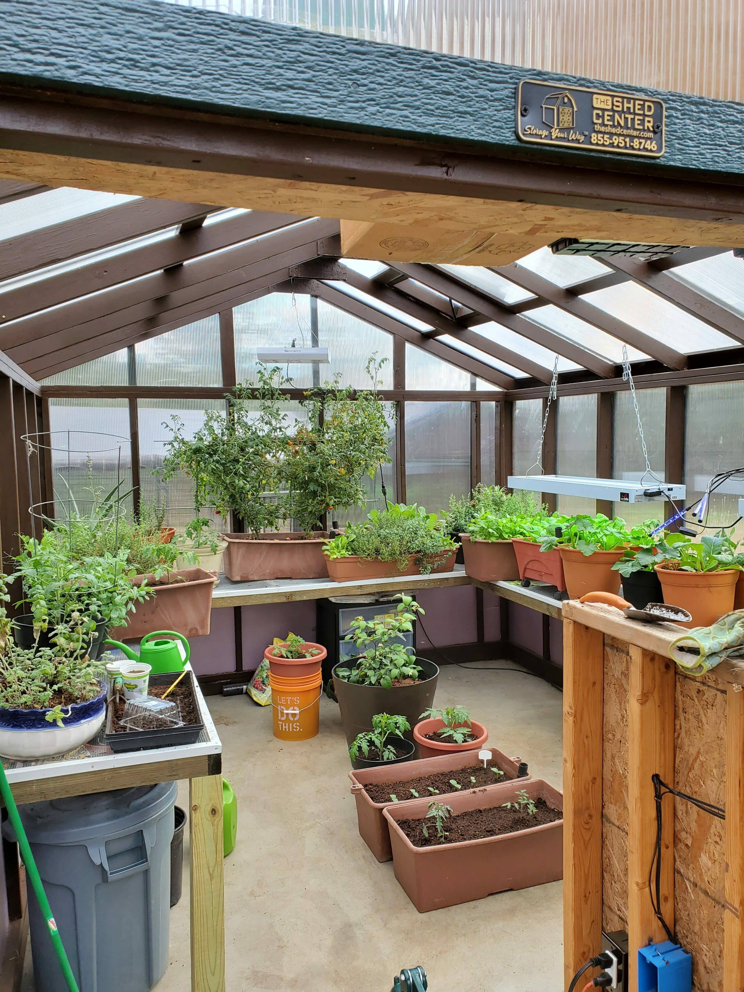 the shed center greenhouse
