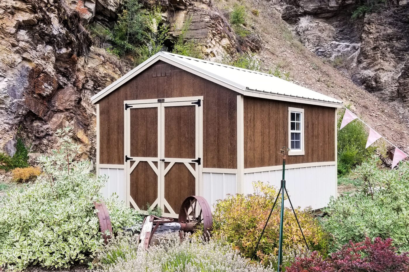 a frame style sheds in madras, or