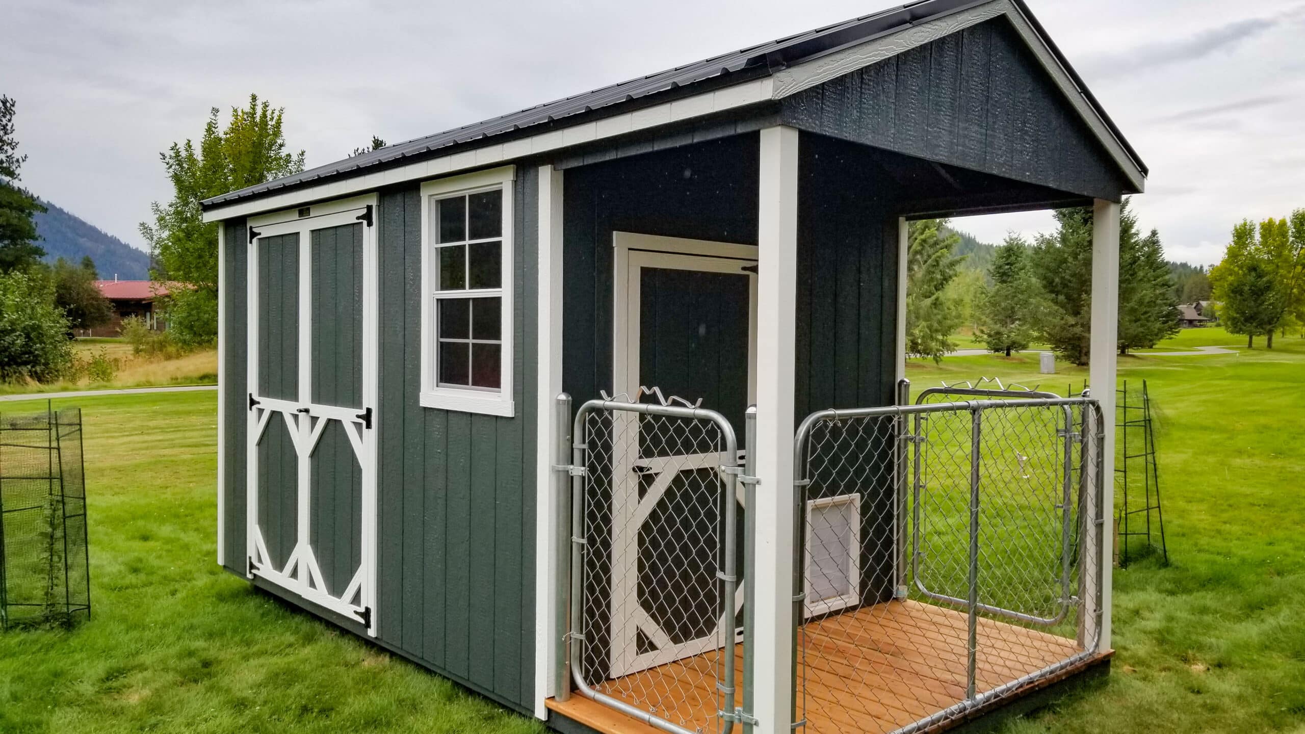 dog kennel in cottage grove scaled