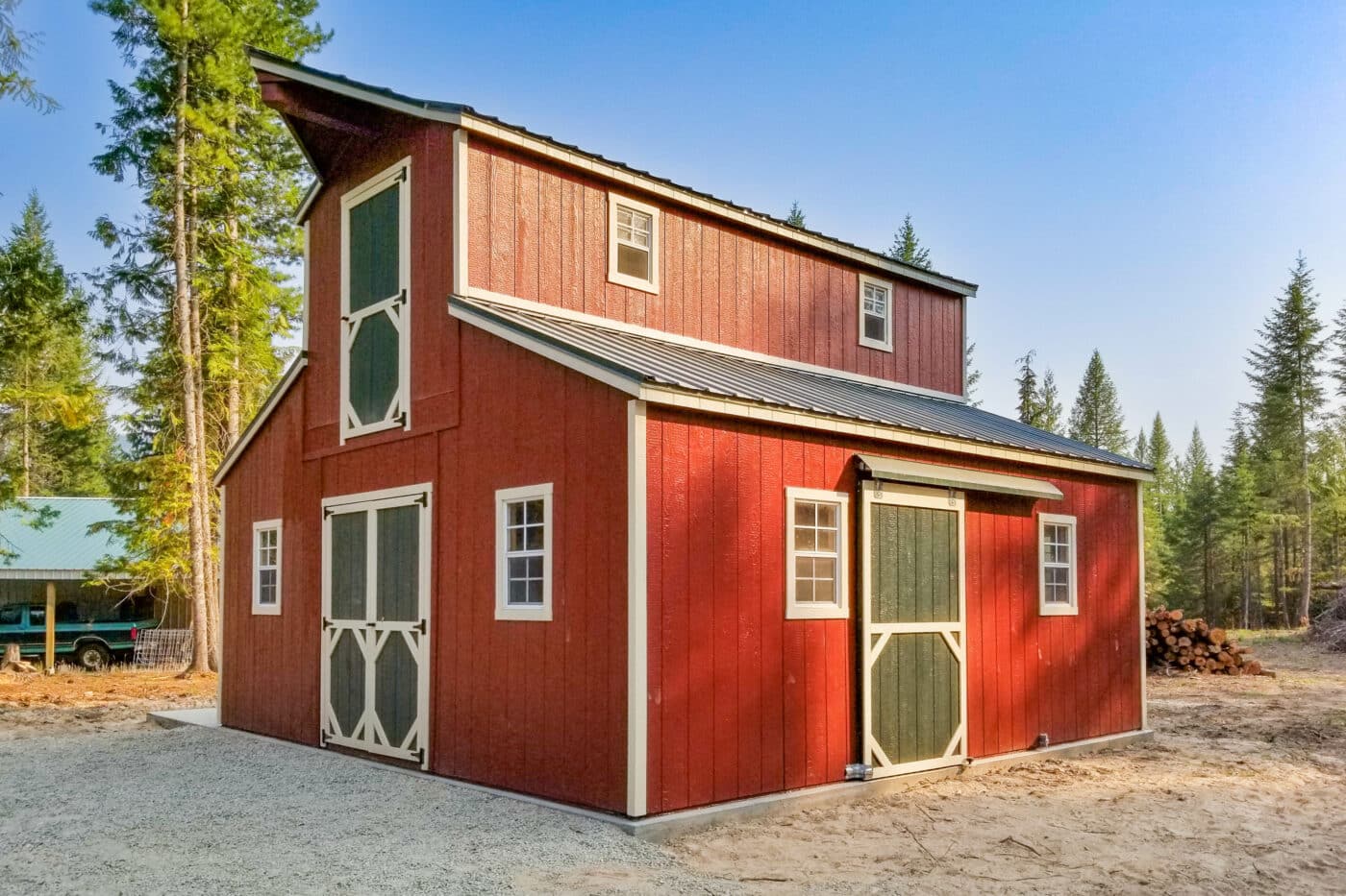 horse barn livestock sheds in redmond, or