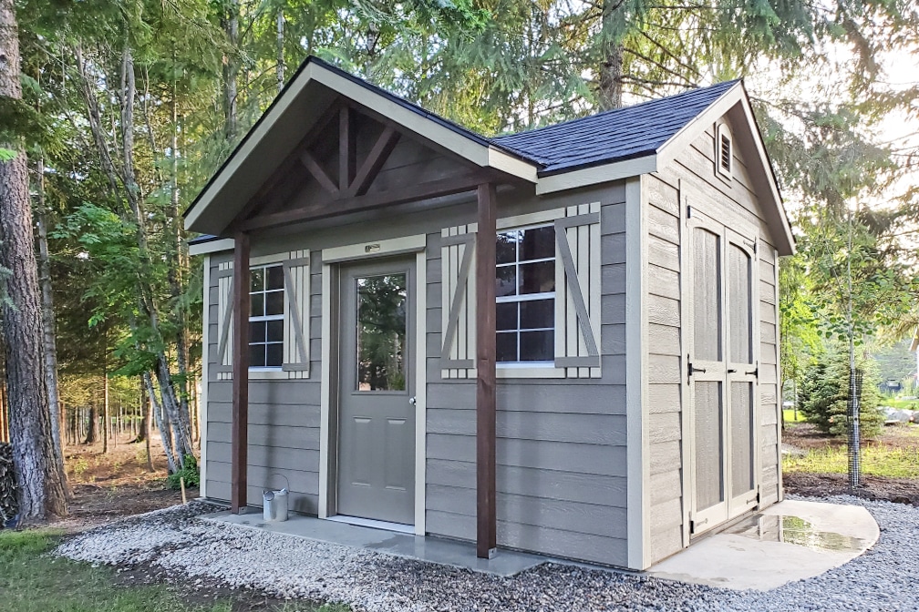 prestige luxury shed in council, id