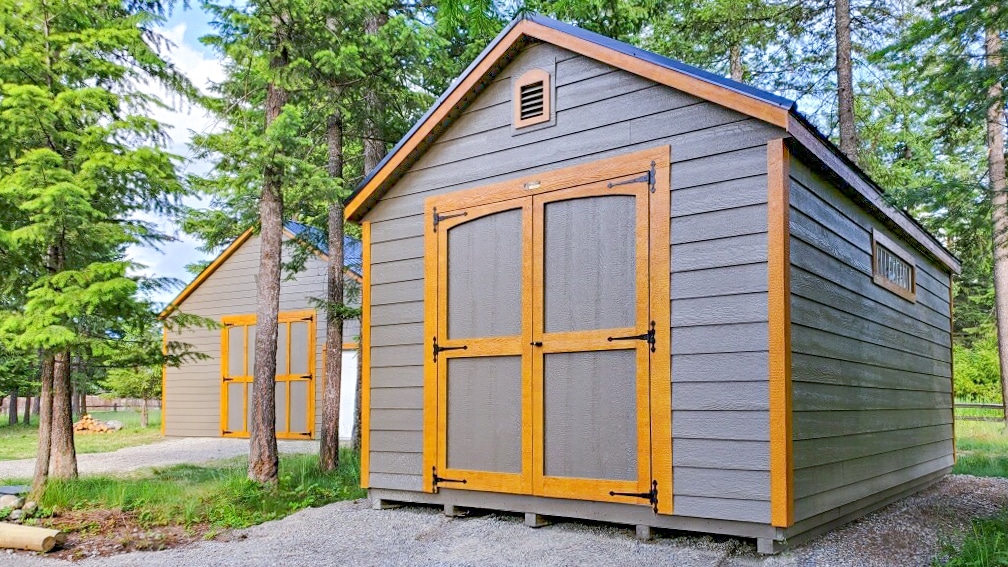 storage shed in turtle lake